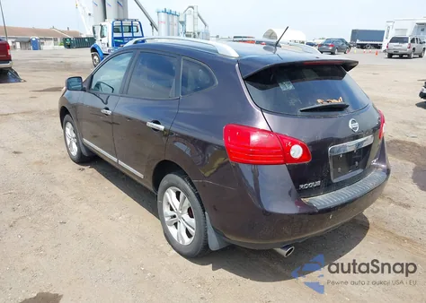 2012 Nissan Rogue Sv из США, поврежденный, VIN JN8AS5MVXCW360352